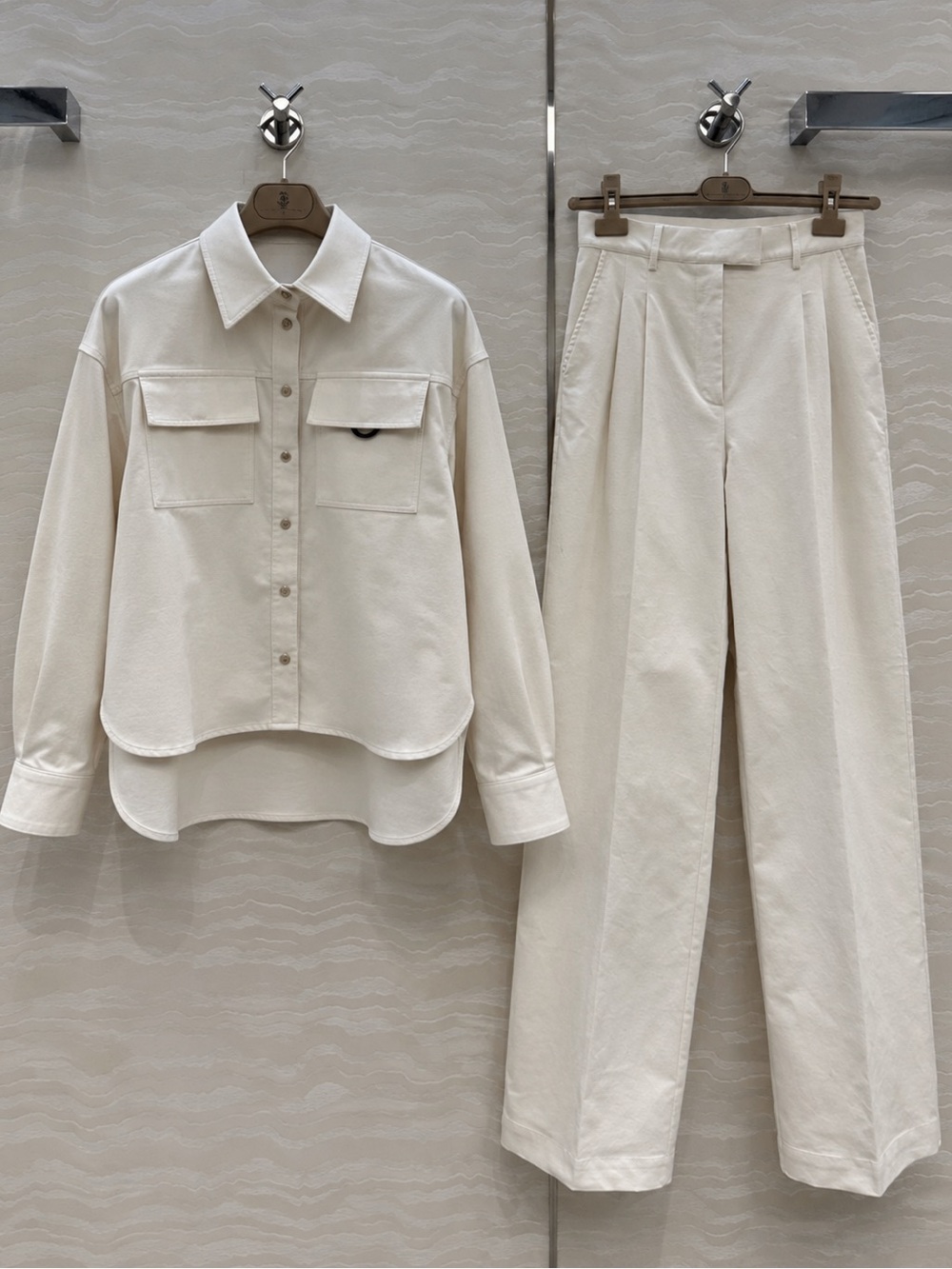 Brunello Cucinelli shirt and trousers